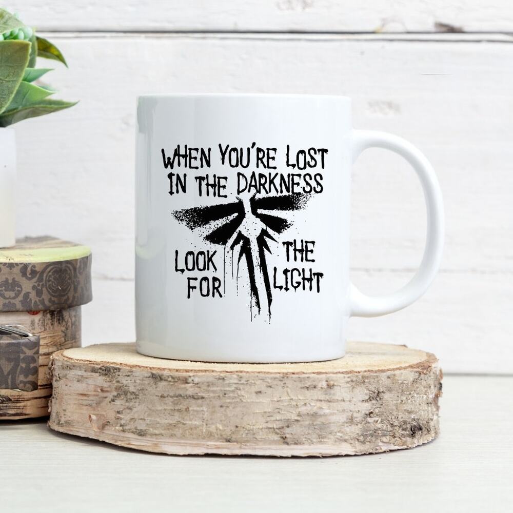 The Last of Us 15 oz Coffee Mug Ellie Joel Tv Show Game Mushroom Zombies 16
